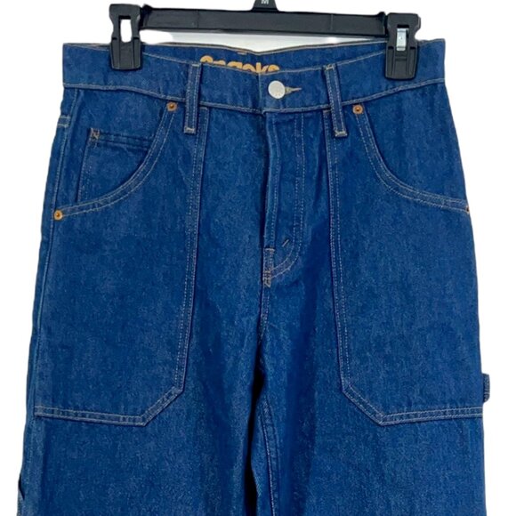 Snacks! Mother The Smoothie Carpenter Sneak Jeans Clean Your Plate 25 Pre-Loved - Picture 2 of 6